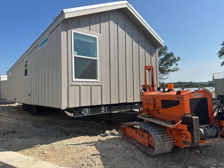 Jobsite Office Trailer Setup