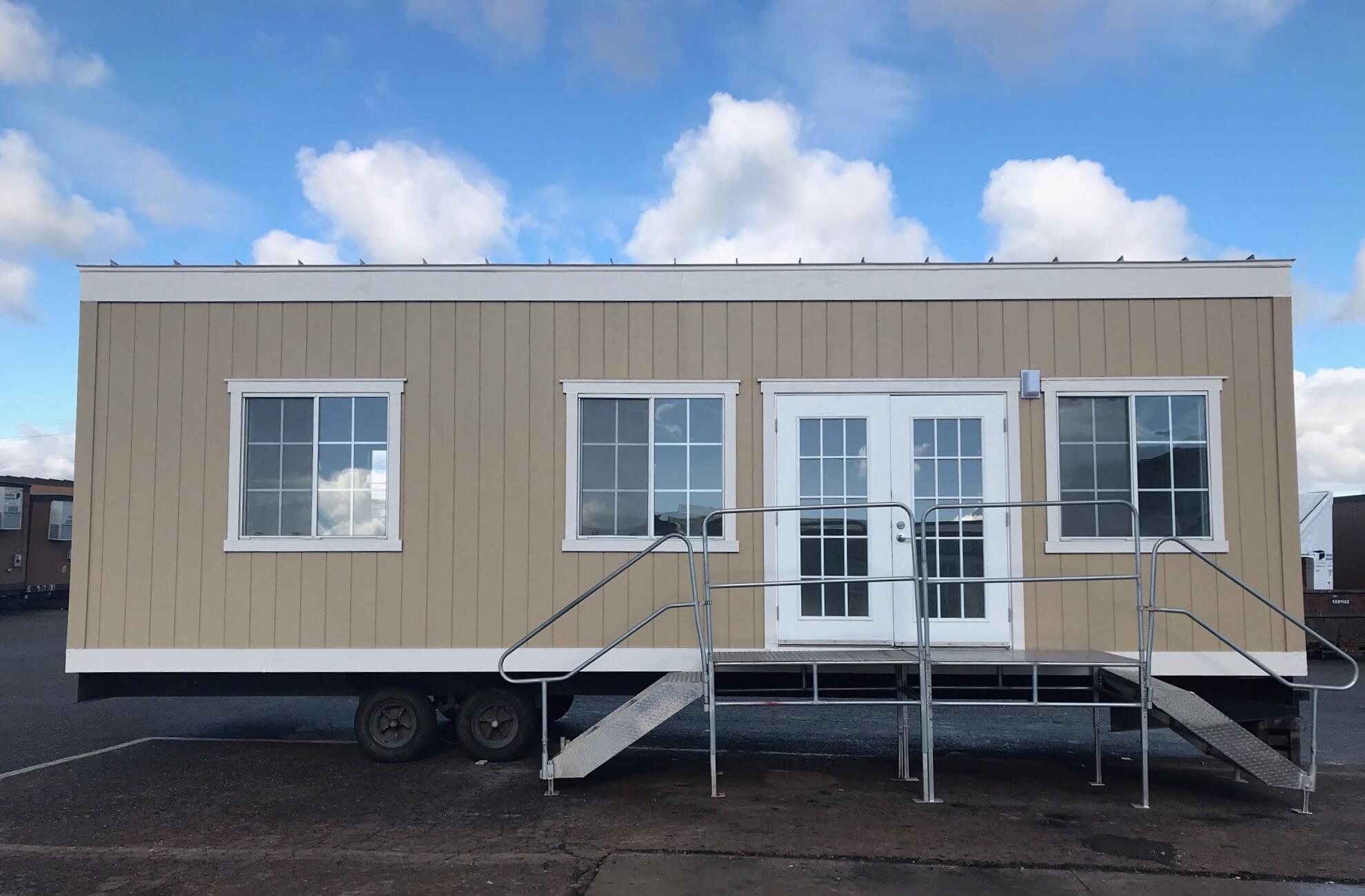 Professional Jobsite Office Trailer Delivery