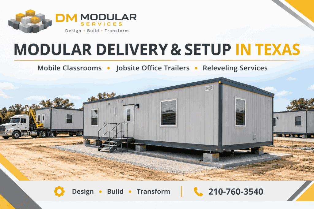 Mobile Classroom Setup in Texas
